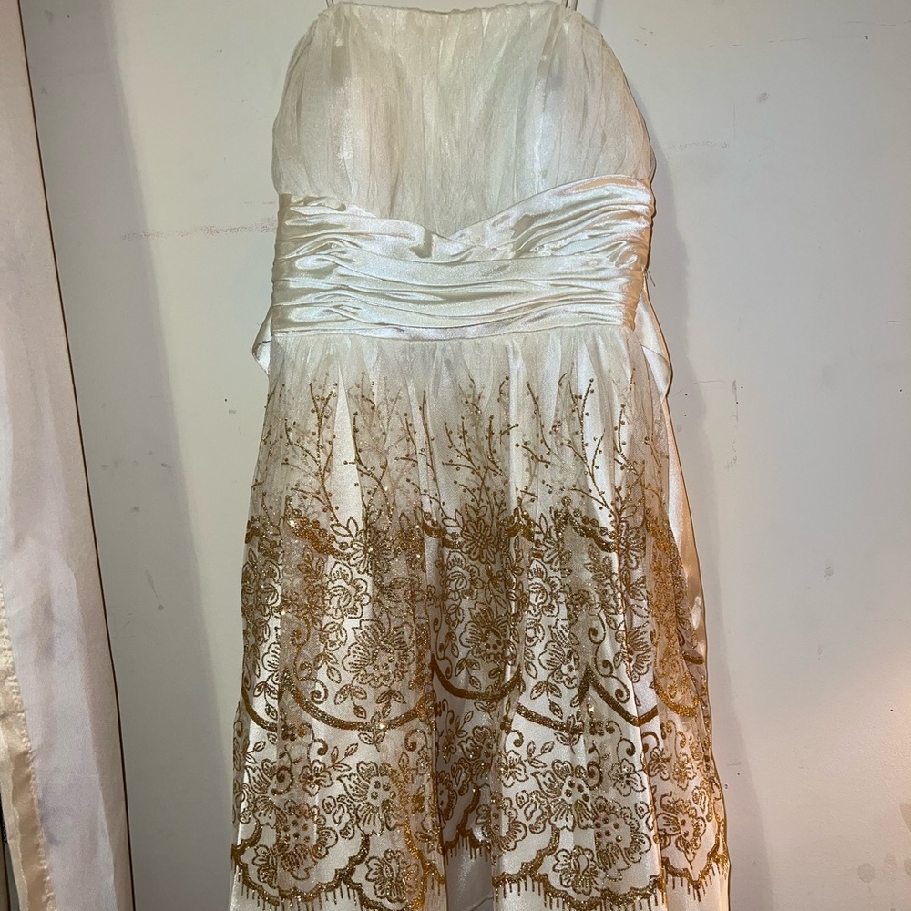 Morgan & Co. Strapless Dress